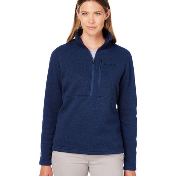 Ladies' Dropline Half-Zip Jacket Thumbnail