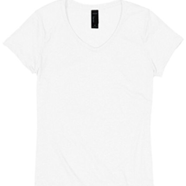 Ladies' Perfect-T Triblend V-Neck T-shirt Thumbnail