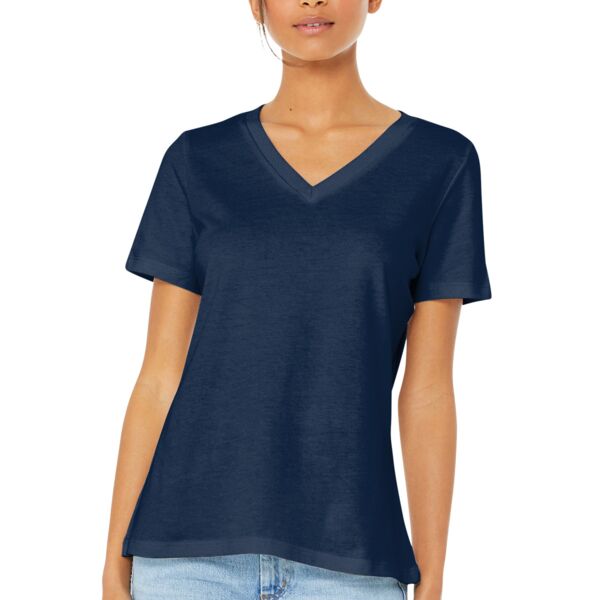 Women's Relaxed Jersey Short Sleeve V Neck Tee - AF Thumbnail
