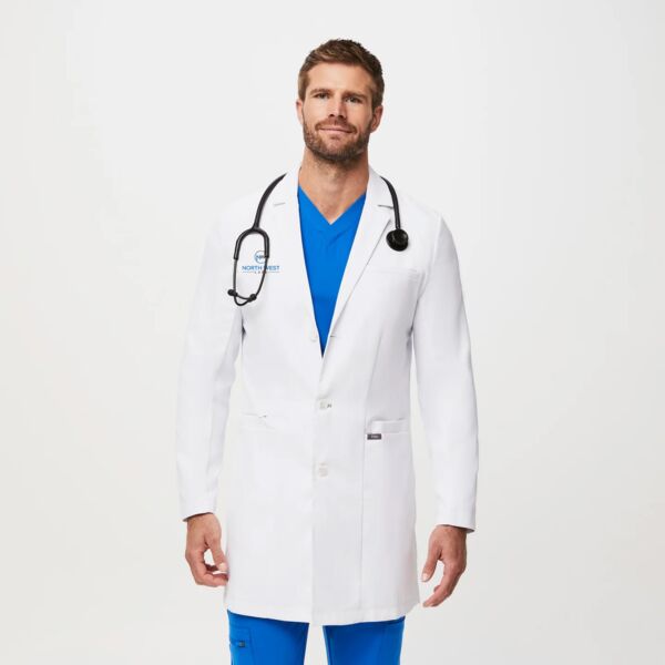 Men's Harlem Slim Long Lab Coat Thumbnail