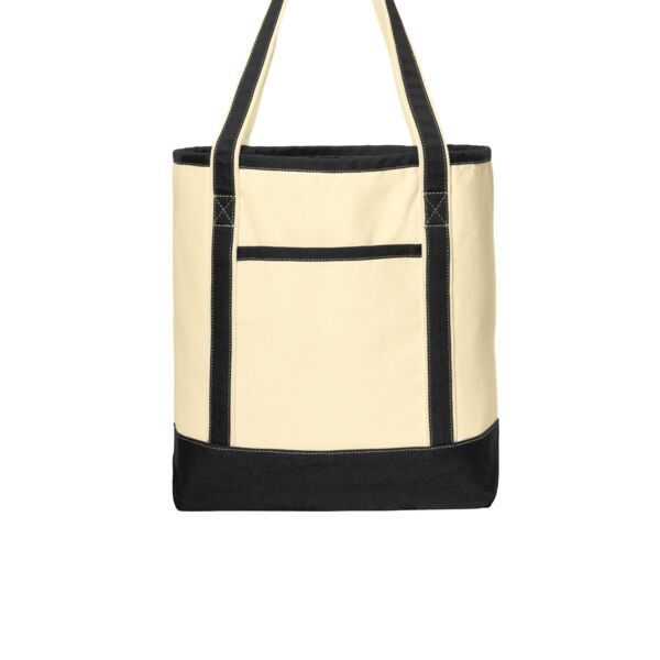 Large Cotton Canvas Boat Tote - AF Thumbnail